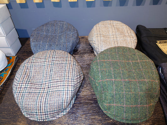 Wigens Ivy Slim Cap Houndstooth