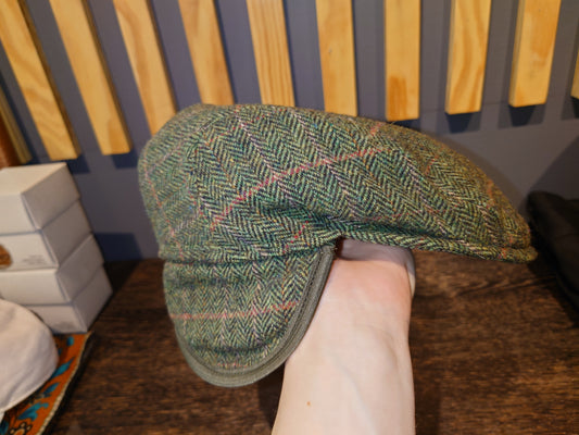 Wigens Ivy Slim Cap Herringbone