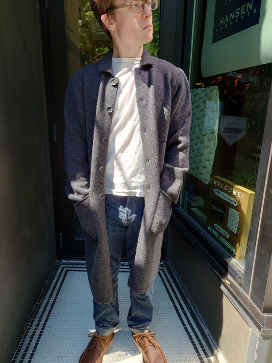 Inis Meain Long Raftery Coat