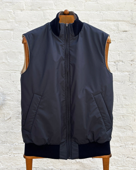 Zerosettanta Studio Cashmere Rider Quilted Vest