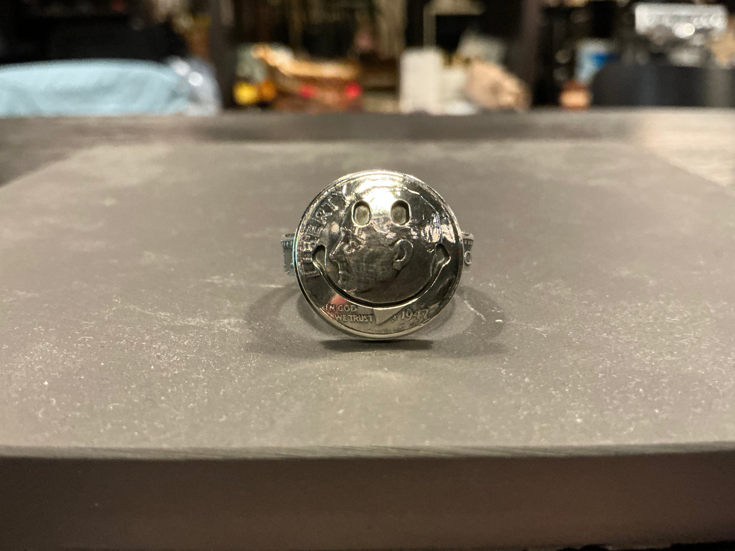 North Works 10¢ Smile Ring