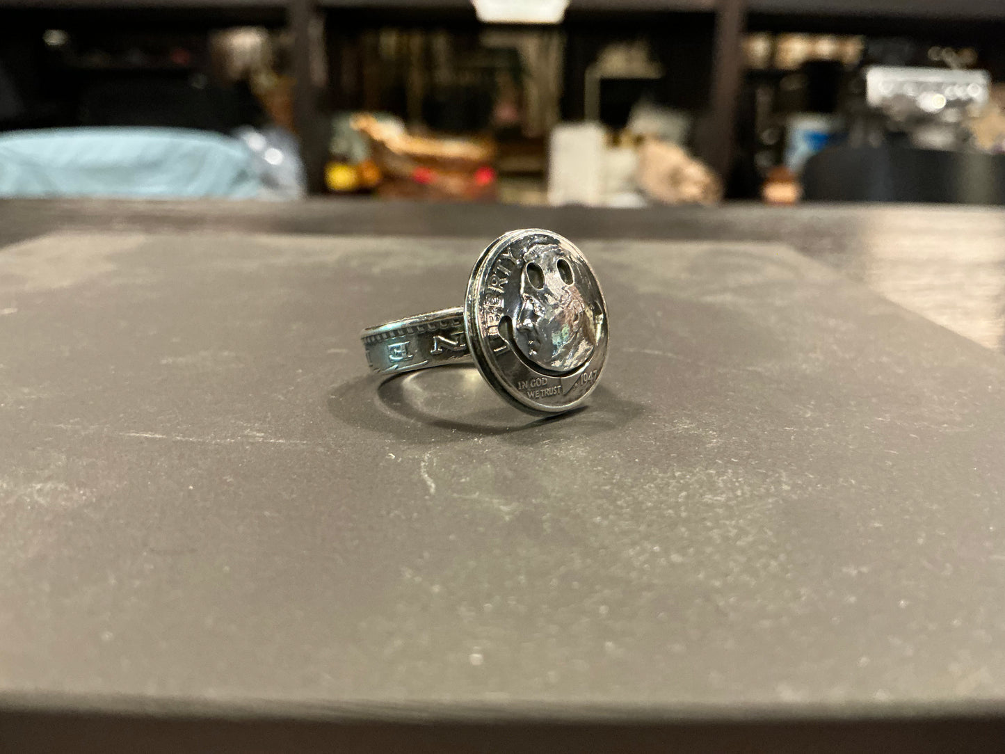 North Works 10¢ Smile Ring