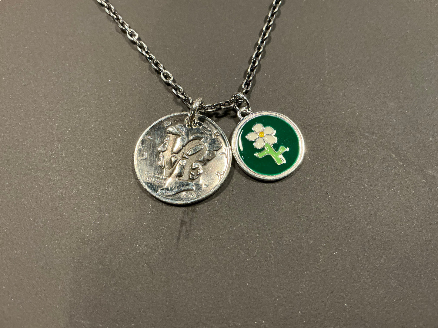 North Works Dime Necklace