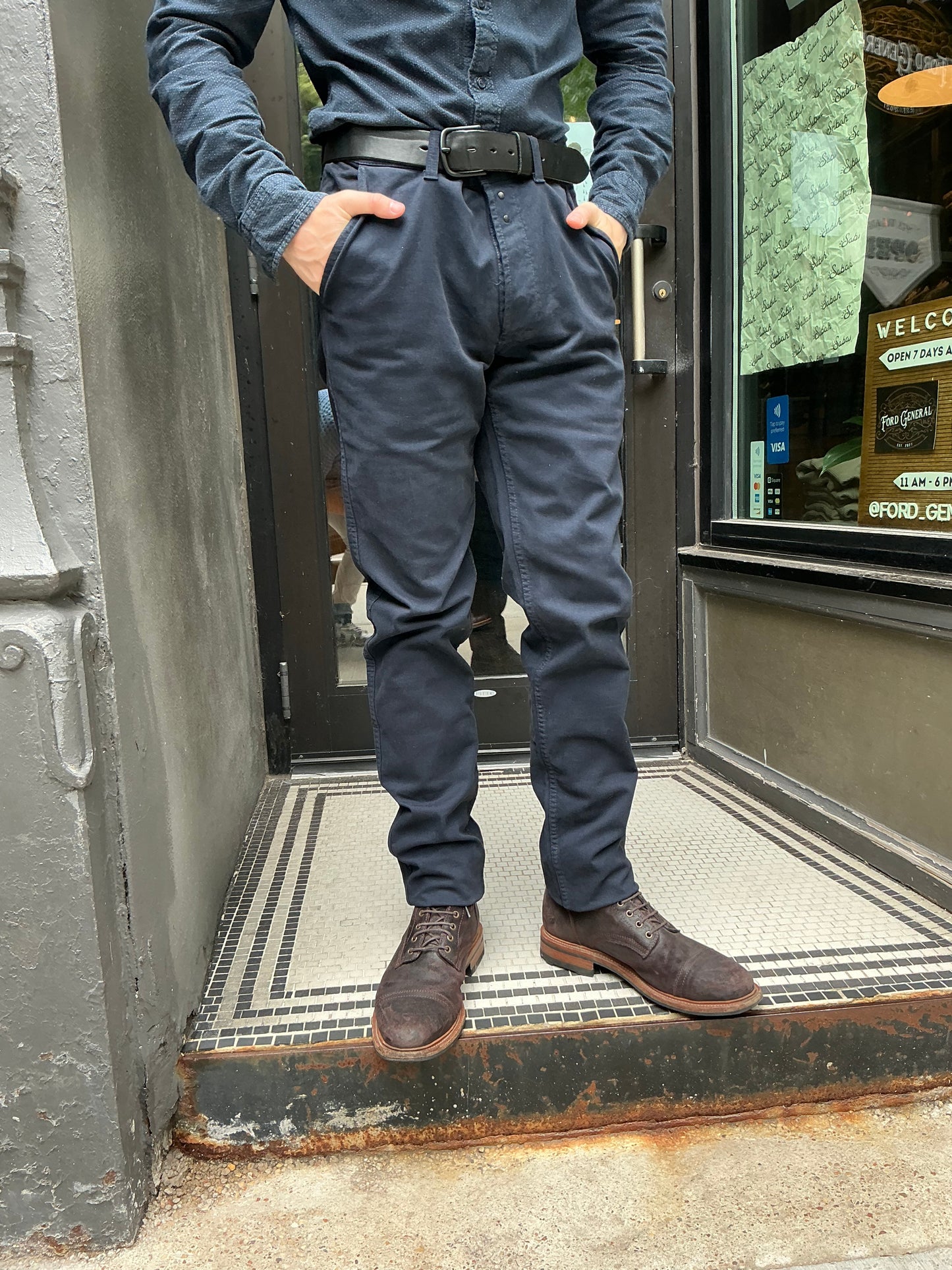 Vetra Broken Twill Trousers