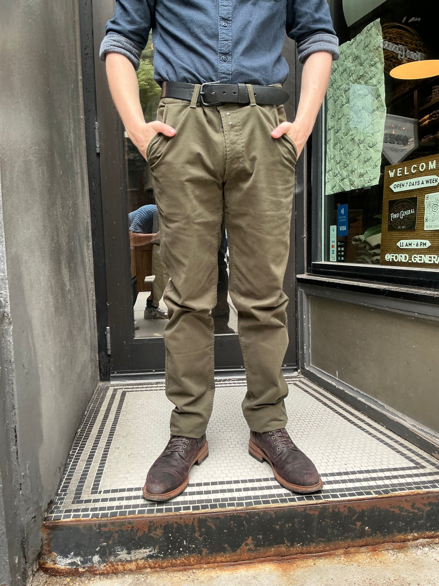 Vetra Broken Twill Trousers