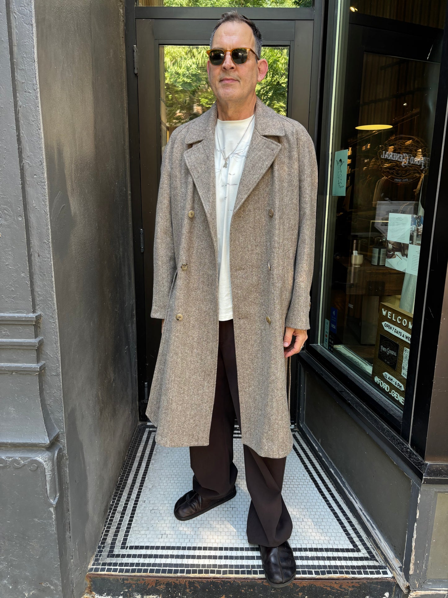 De Bonne Facture Grandad Coat