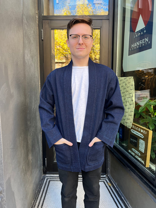 omotodenim 12oz Cube Sashiko Happi