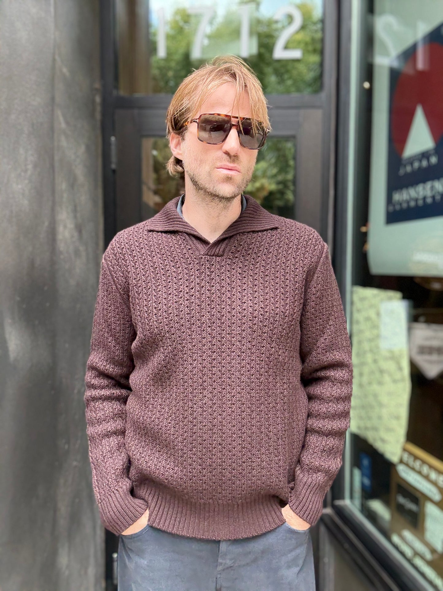 Gallia Brecket Polo Sweater