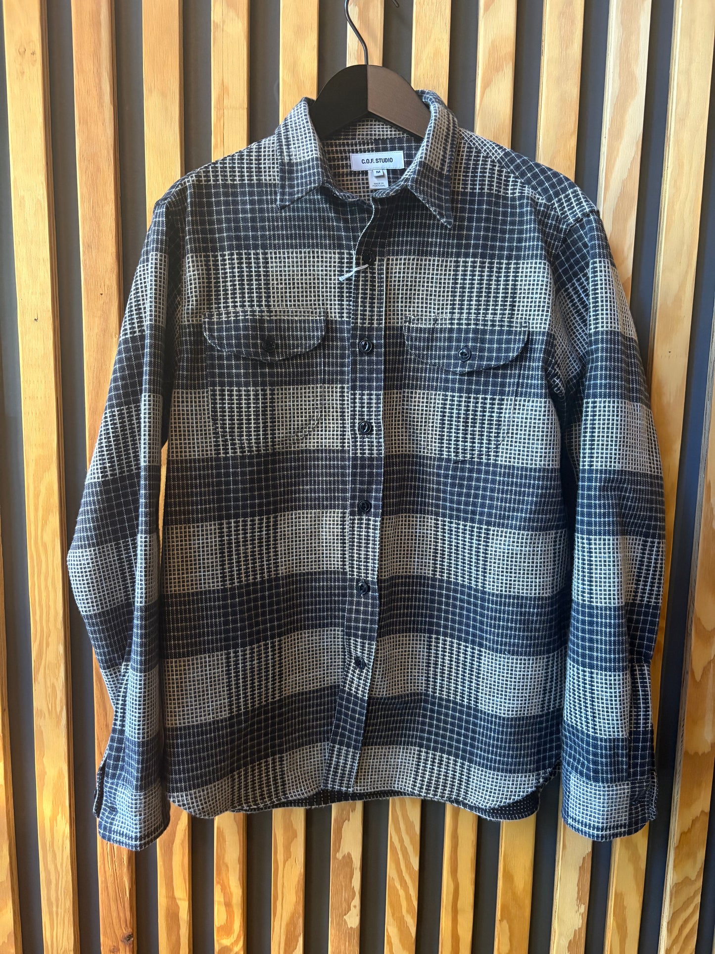 COF S21 Heavy Flannel Post Man Shirt