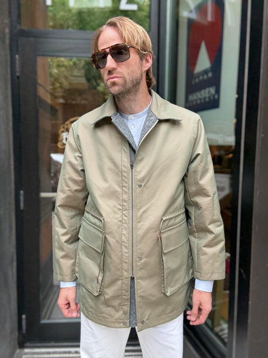 Caledoor Reversible Beaver Herringbone Jacket