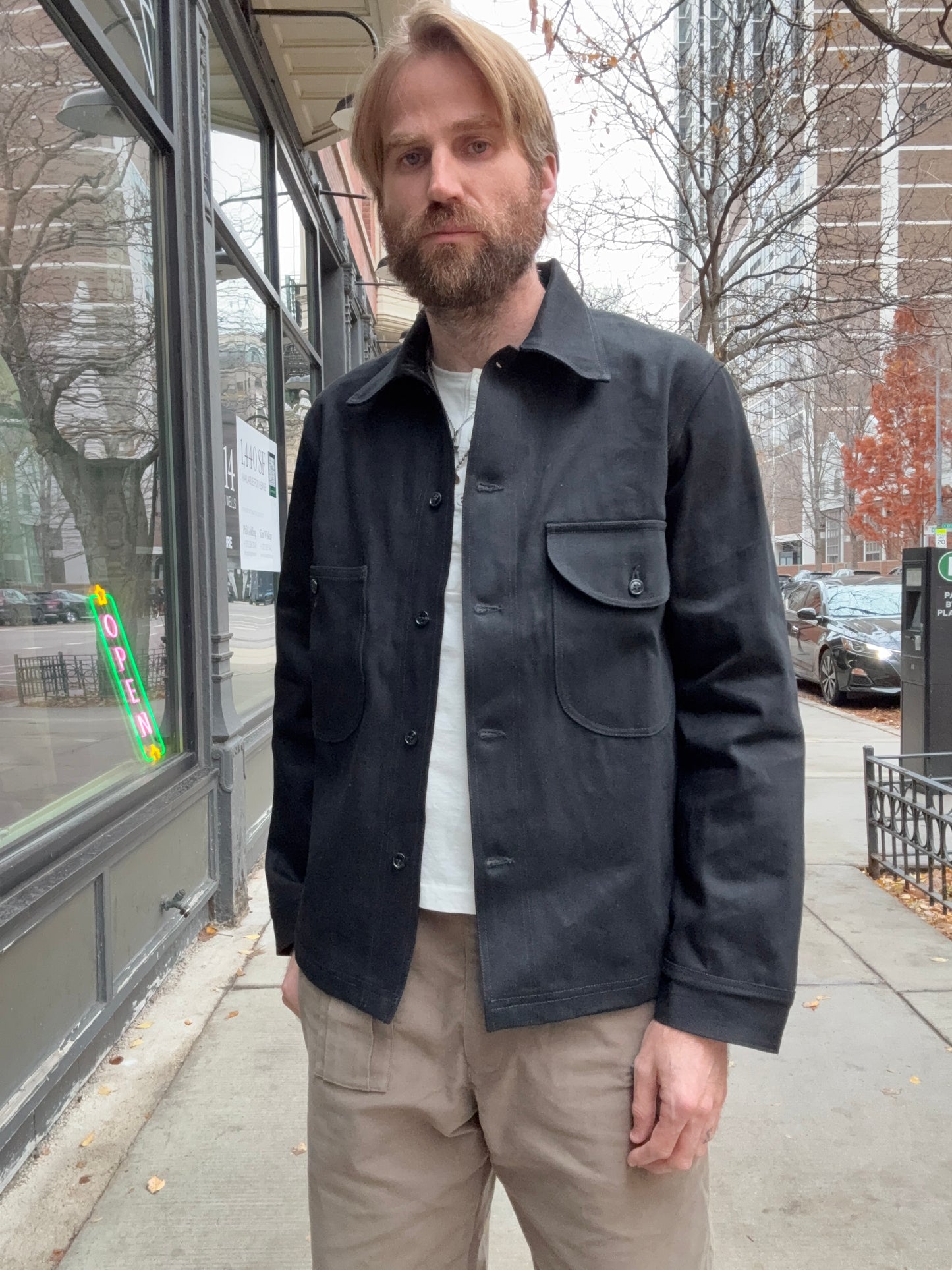 Dehen 1920 Selvedge Denim Overshirt