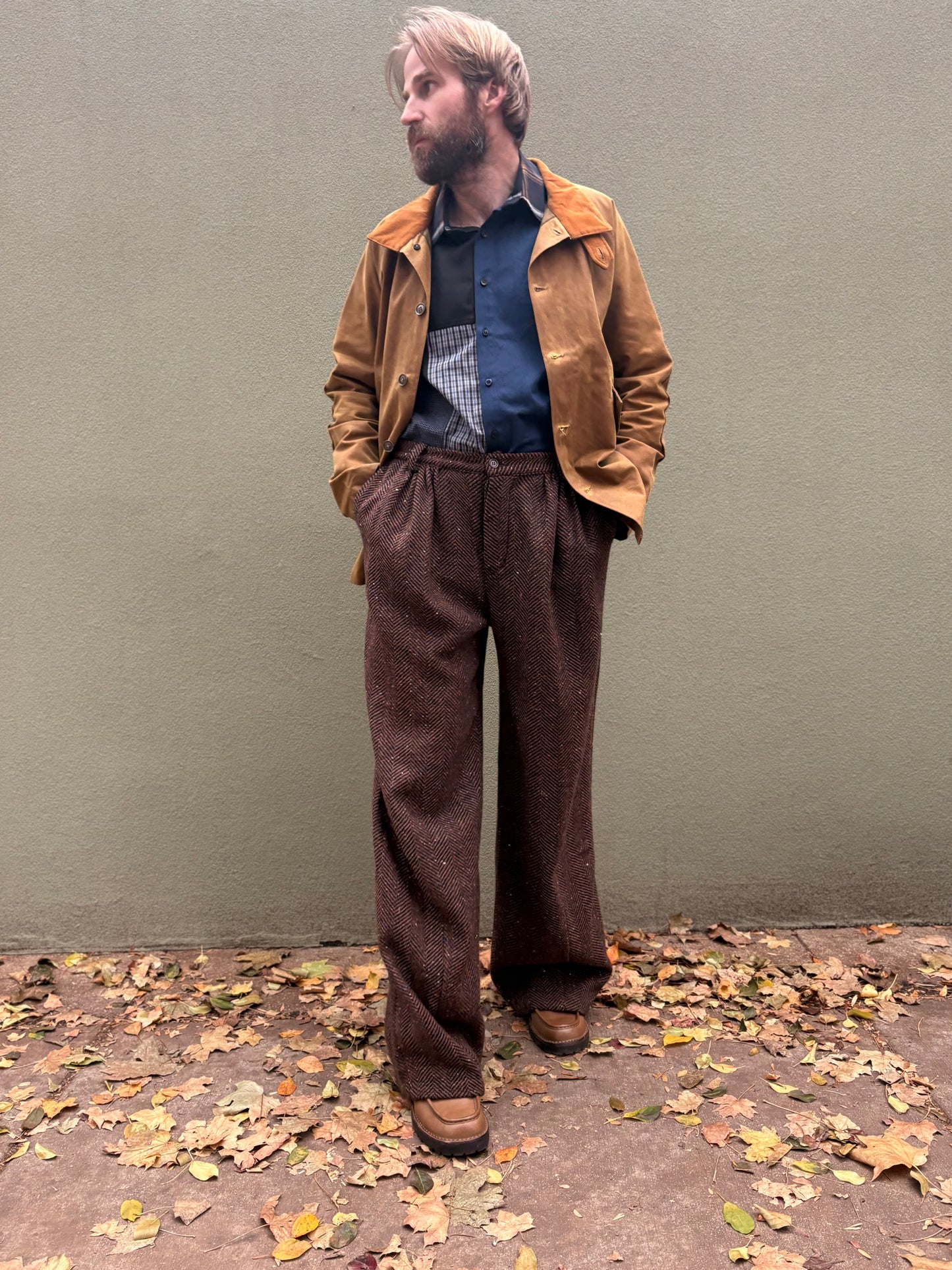 Fleurs de Bagne Waxed "Lantern" Jacket