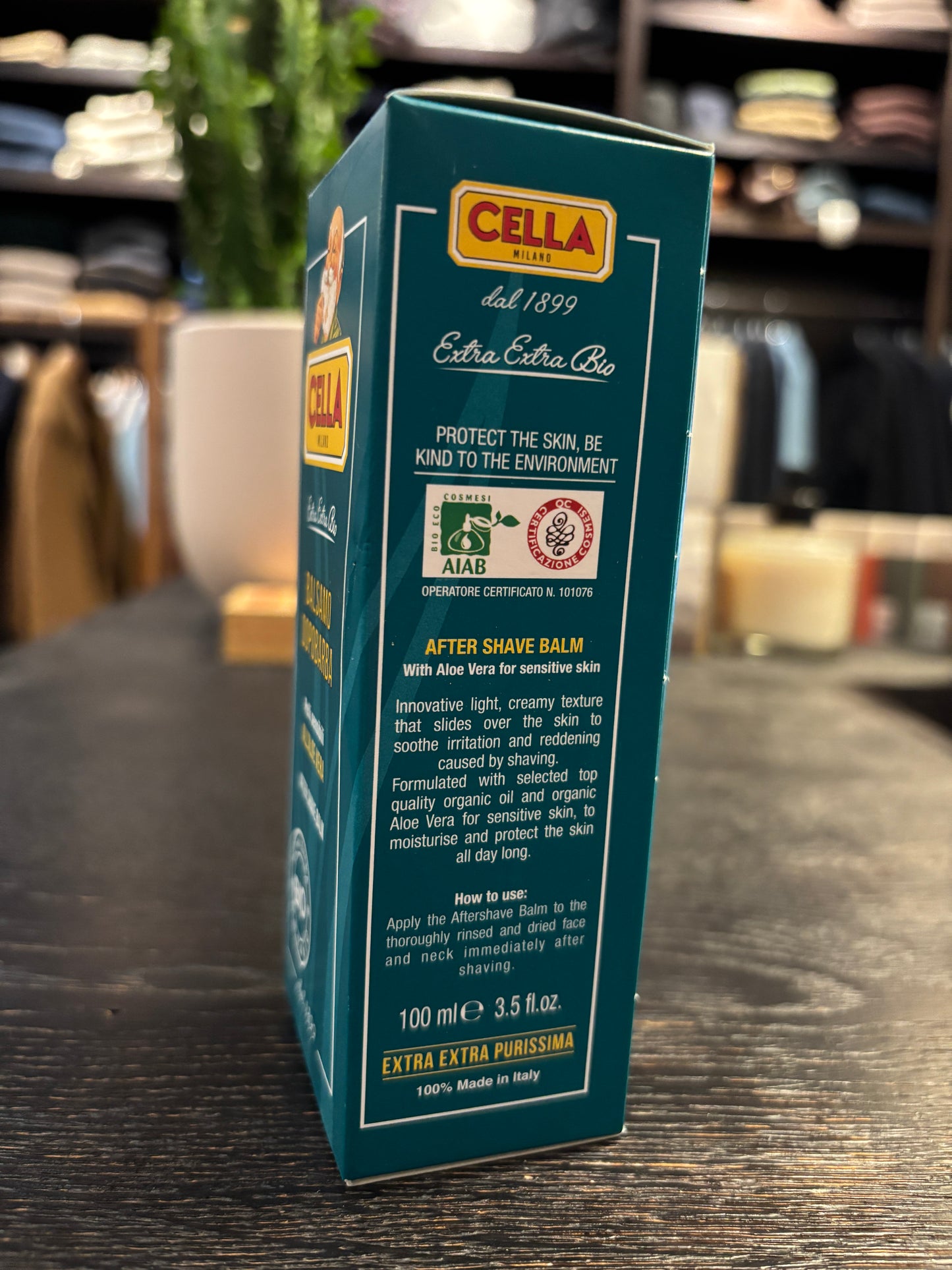 Organic After Shave Balm - Cella
