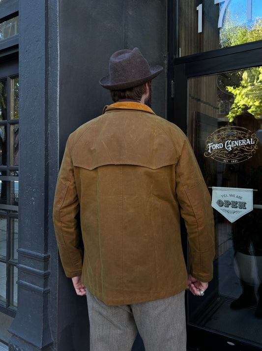 Fleurs de Bagne Waxed "Lantern" Jacket