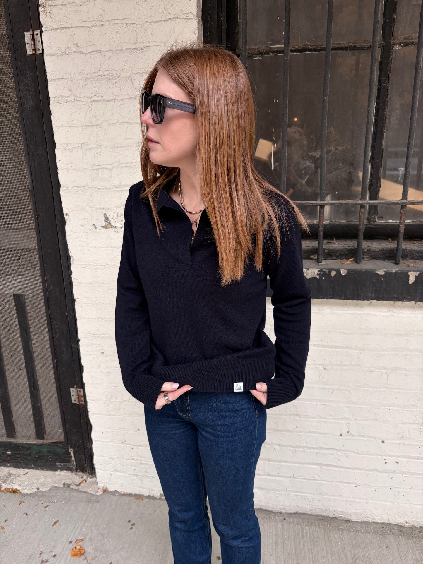 Merz b. Schwanen Women's V-neck Pullover