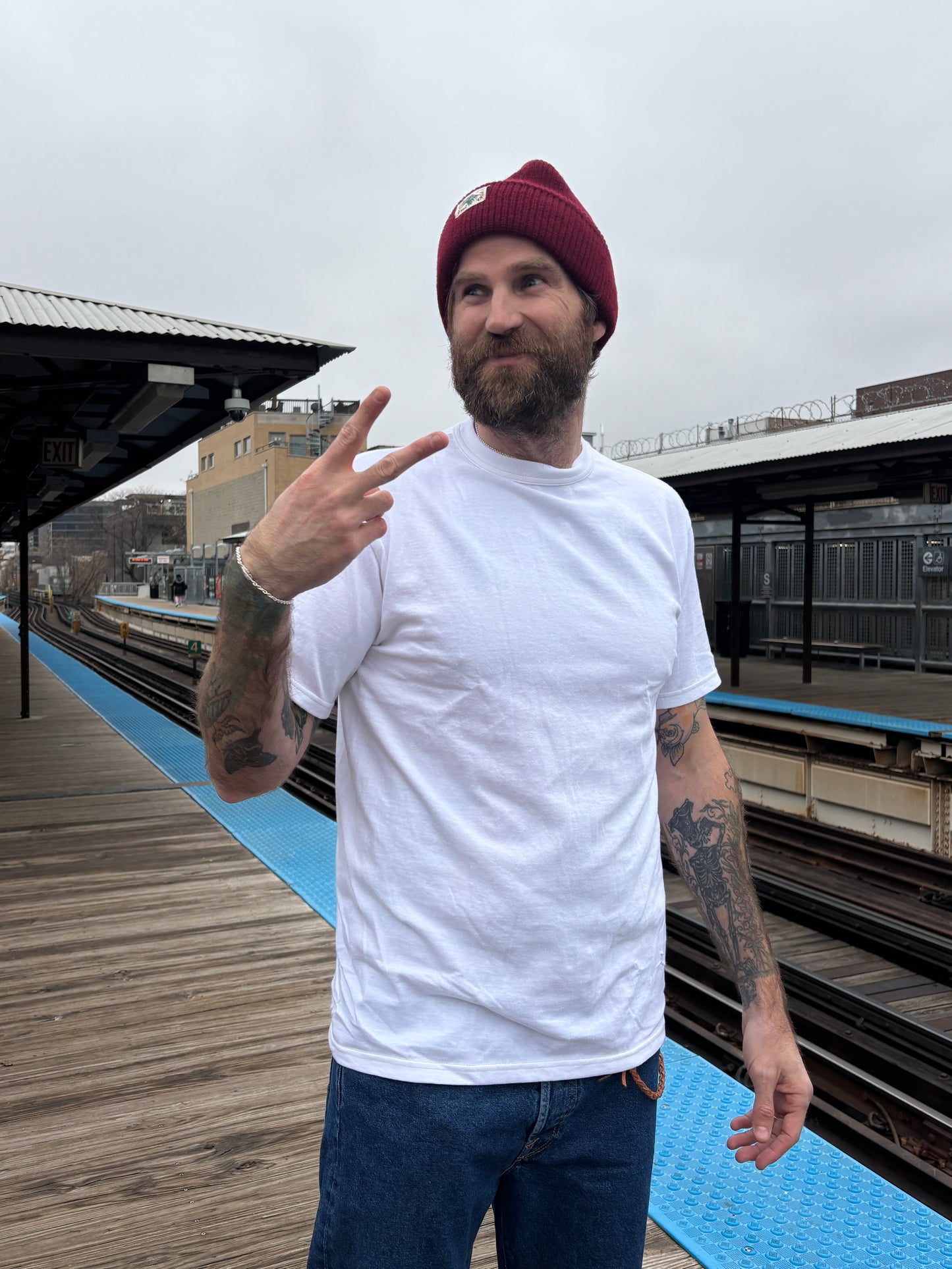 Big John Loop Wheel Tee 2 PK