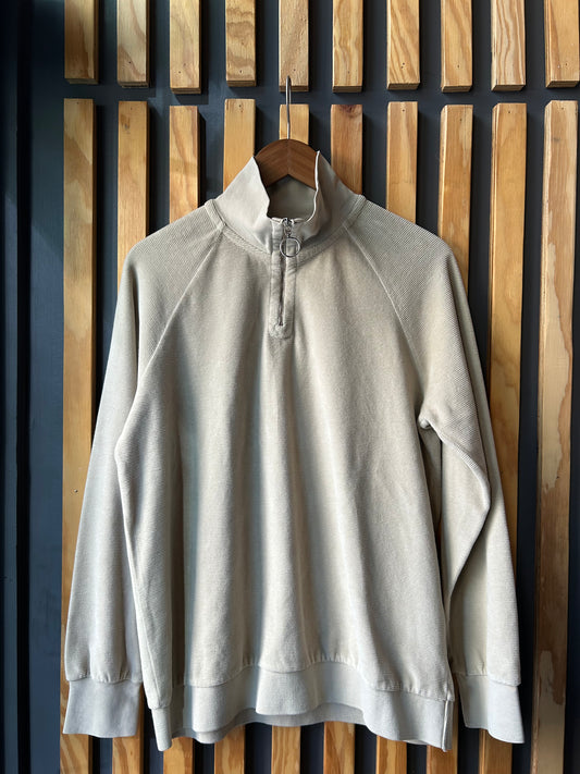 Zipped Sweatshirt Velour