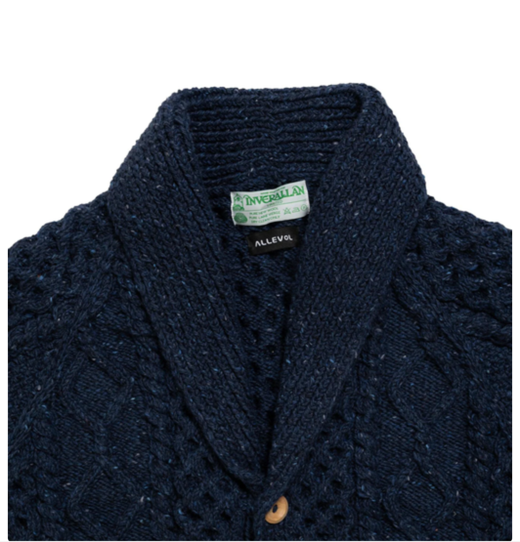 Allevol x Inverallan Shawl Cardigan