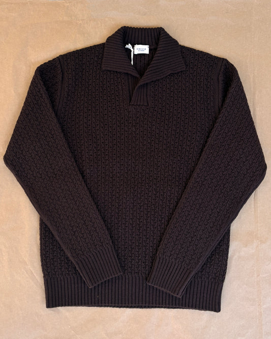 Gallia Brecket Polo Sweater
