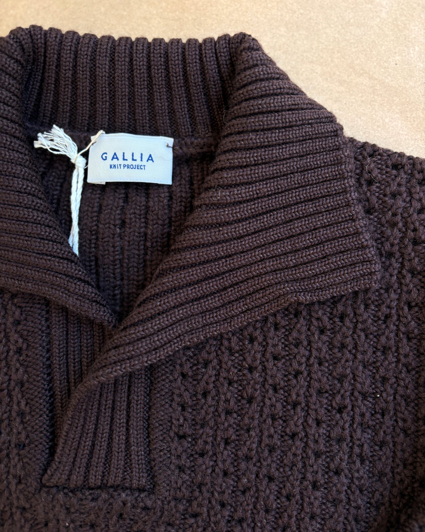 Gallia Brecket Polo Sweater