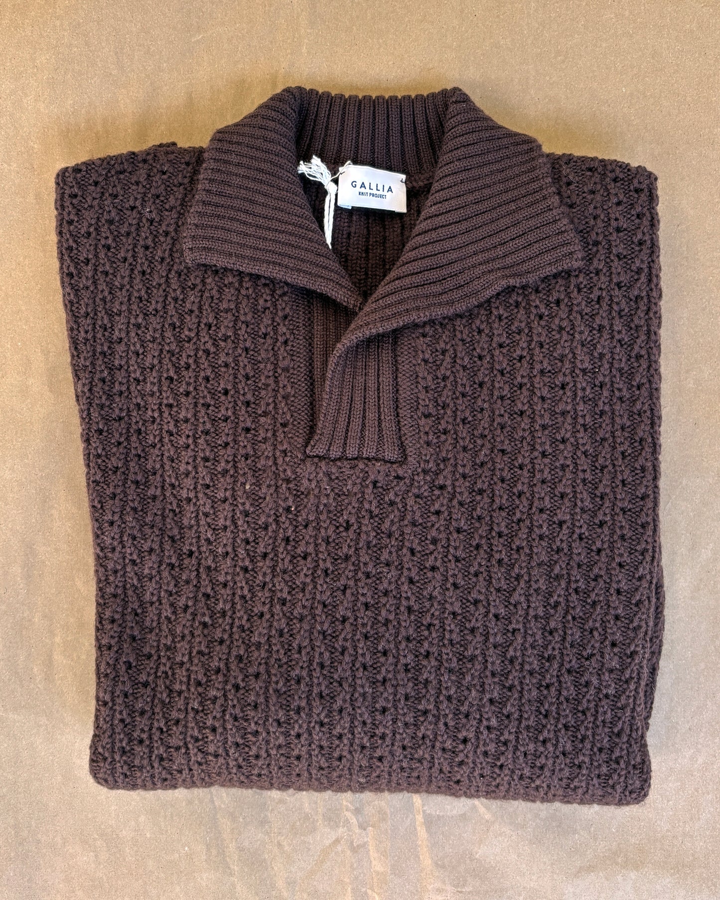 Gallia Brecket Polo Sweater