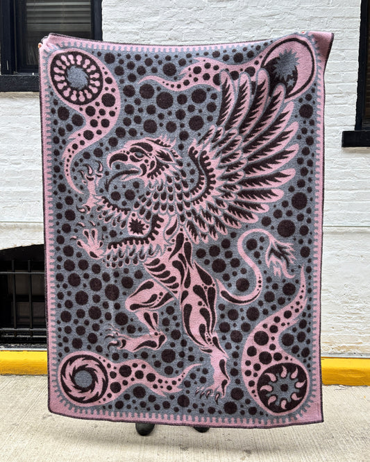 Indigofera Gryphon Wings Blanket