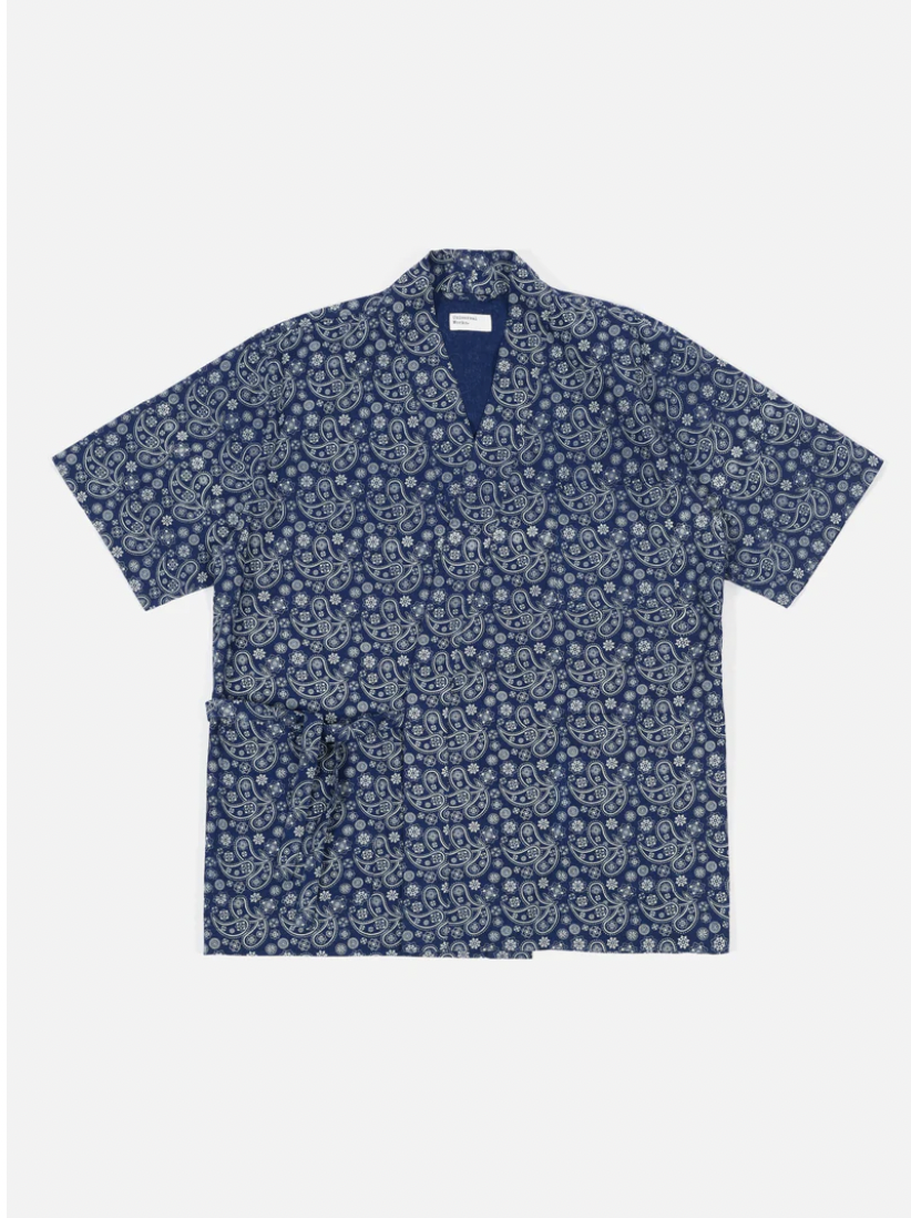 XS, Indigo, Japanese Paisley