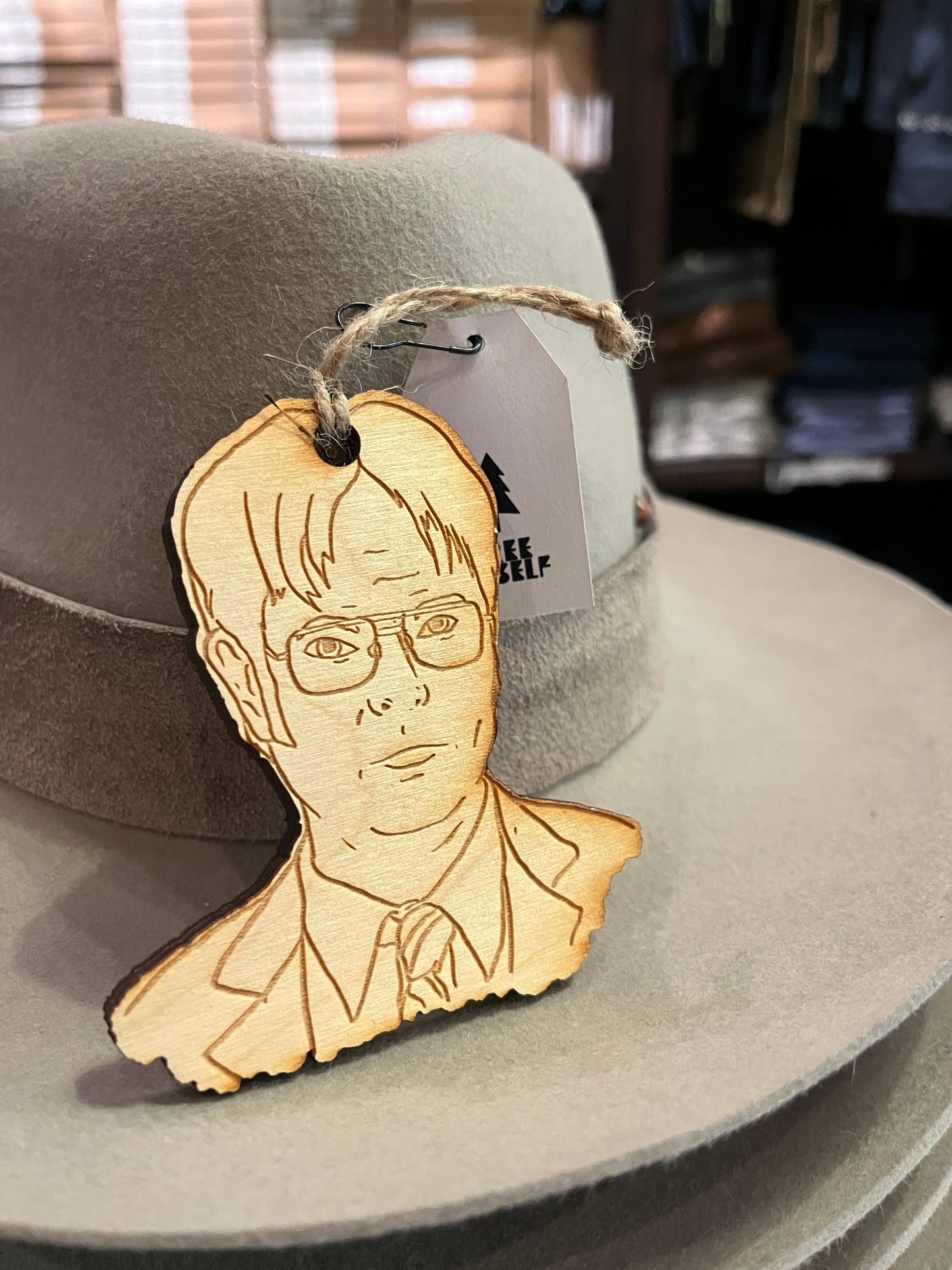 Dwight Schrute Wooden Ornament
