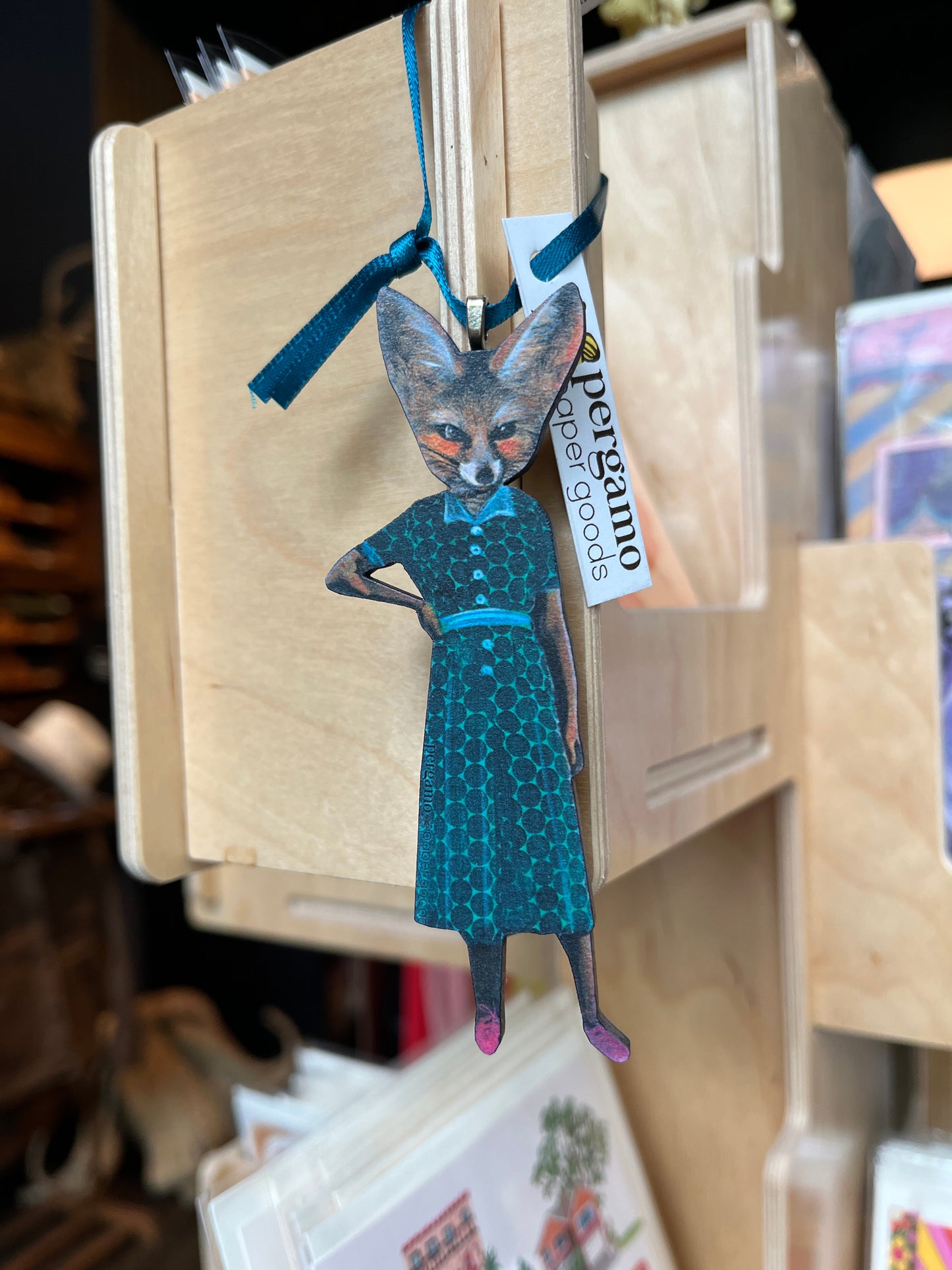 Sassy Fox Ornament