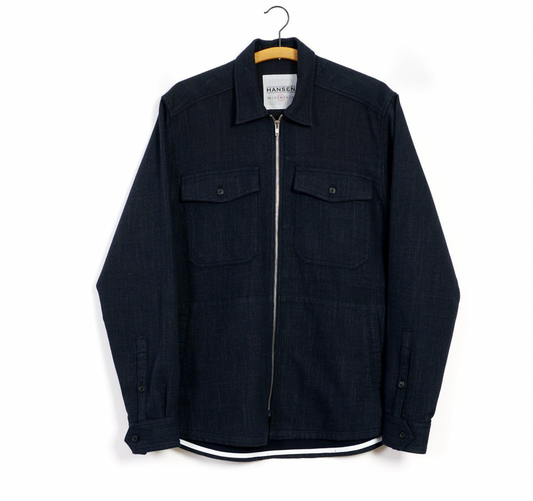 Sigve Zip Front Overshirt