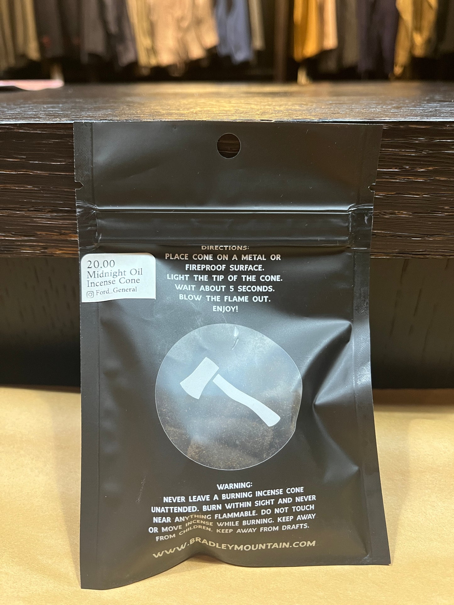 Midnight Oil Incense Cones