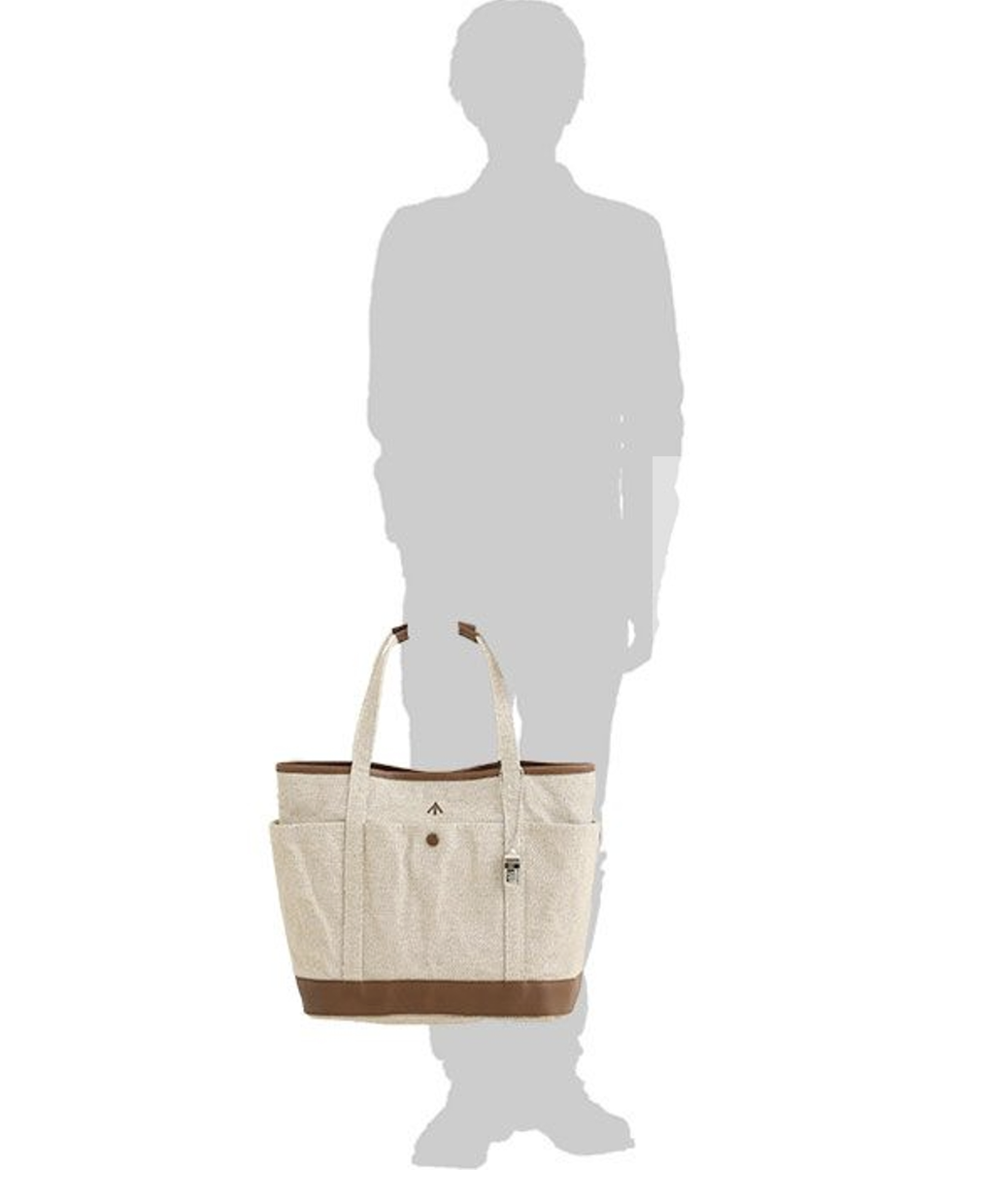 Broad Arrow Tote Bag L