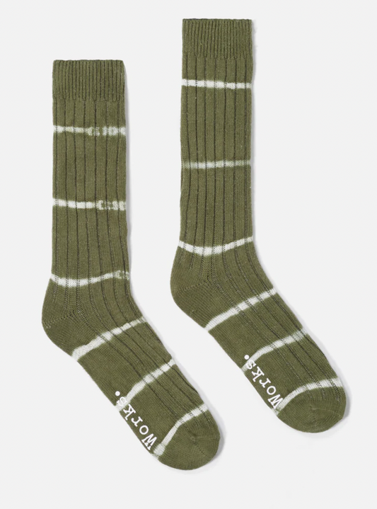 Tie Dye Knit Sock