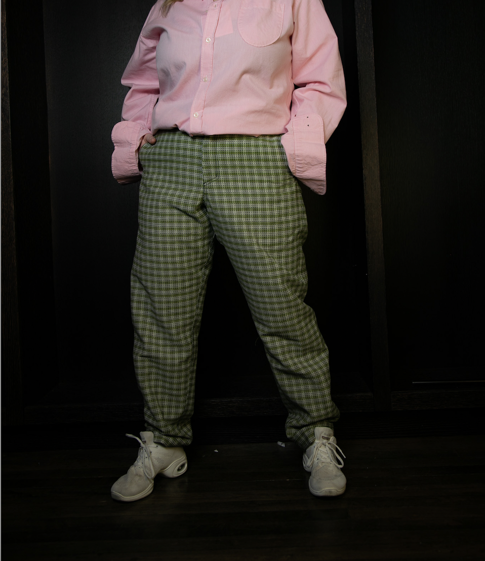 Tyge Wide Cut Cropped Trouser