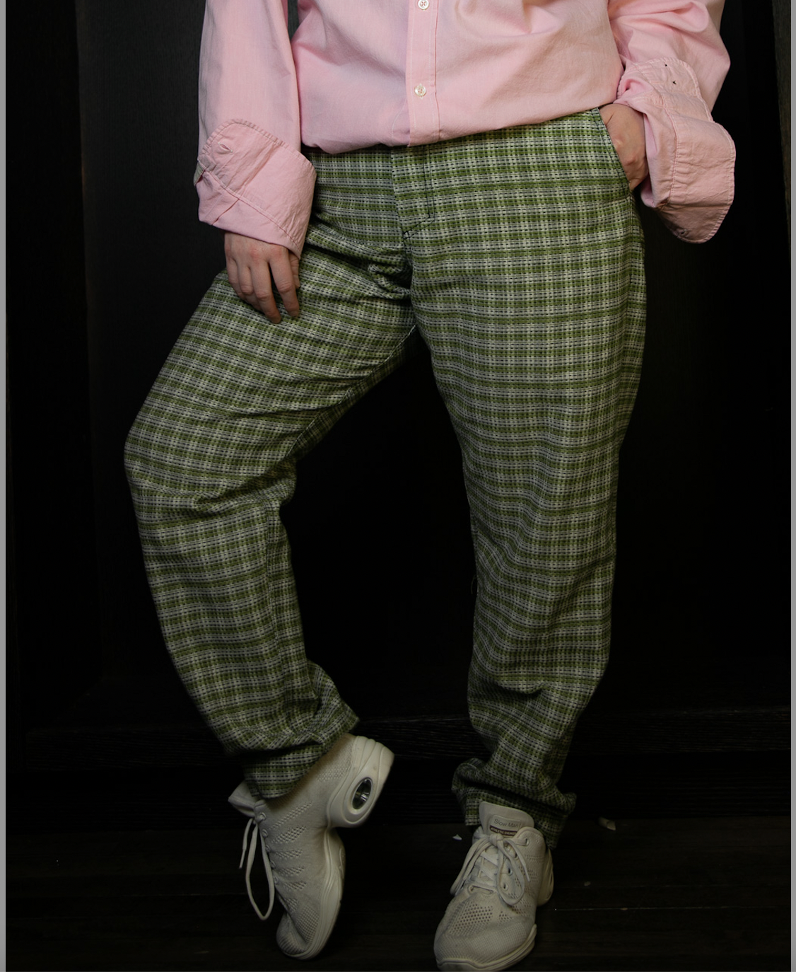 Tyge Wide Cut Cropped Trouser