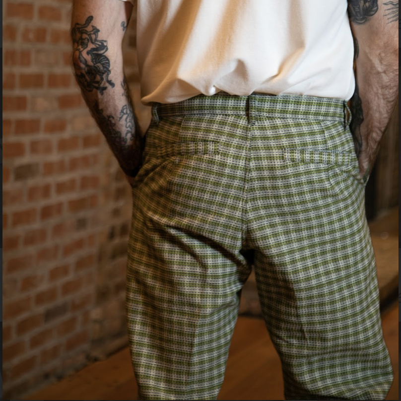 Tyge Wide Cut Cropped Trouser