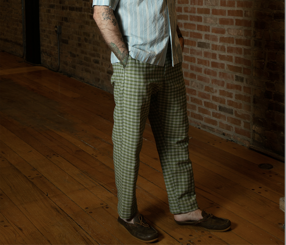 Tyge Wide Cut Cropped Trouser
