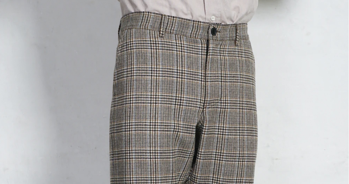Tyge Wide Cut Cropped Trouser