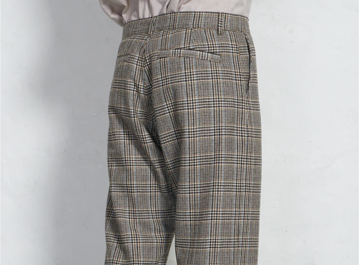 Tyge Wide Cut Cropped Trouser