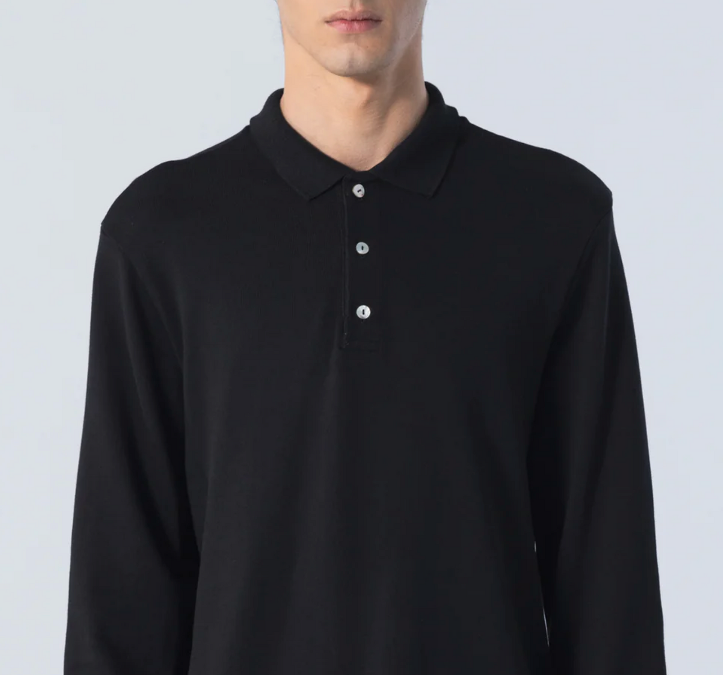 Long Sleeve Polo Shirt