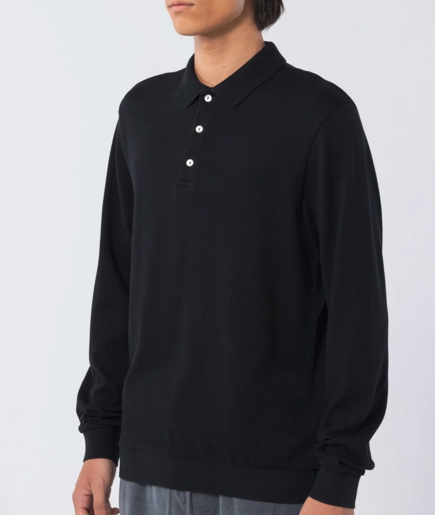 Long Sleeve Polo Shirt