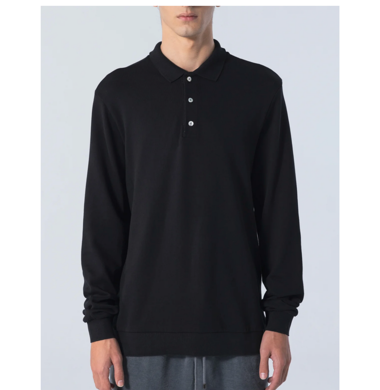Long Sleeve Polo Shirt
