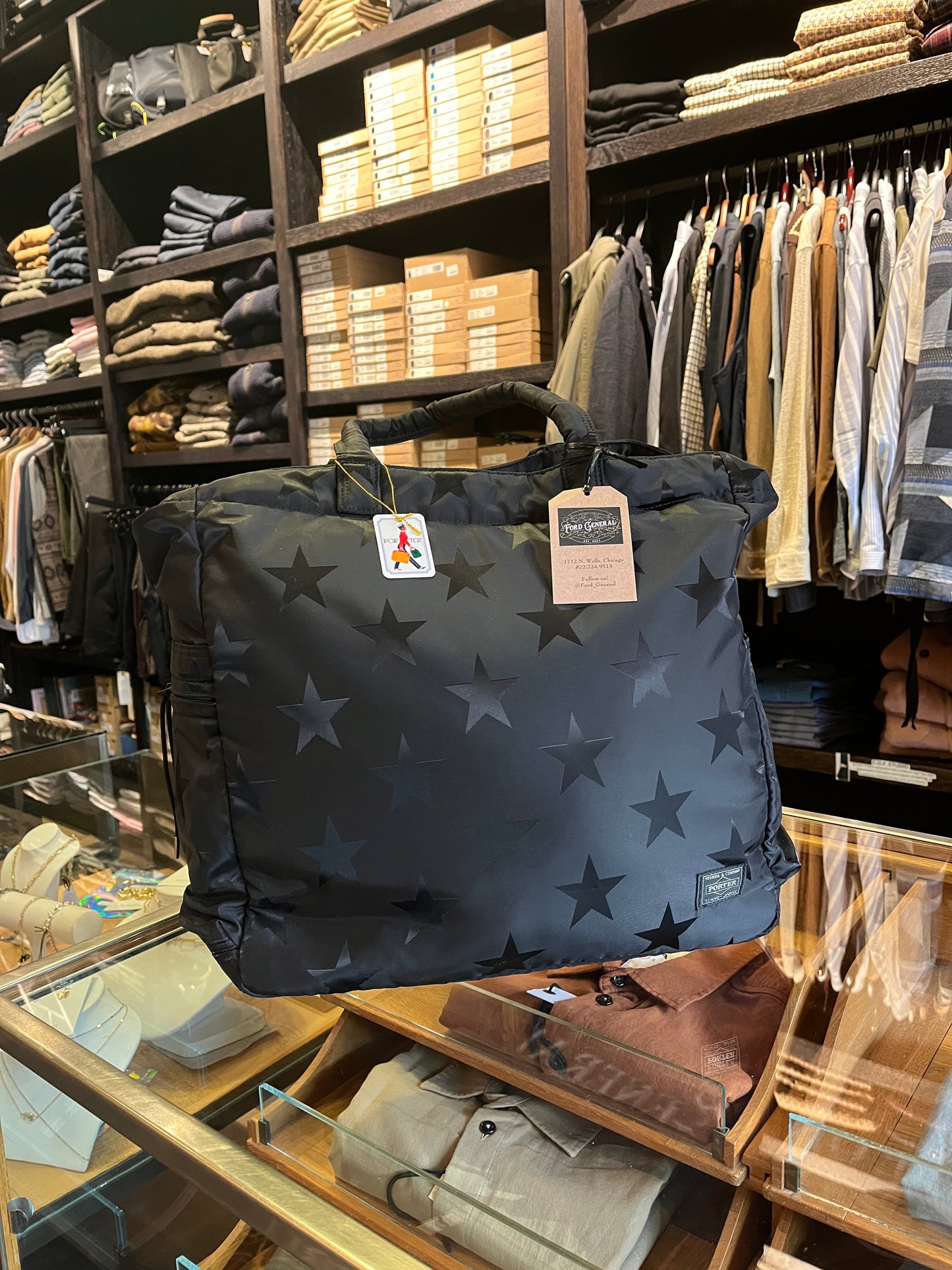 Flag 2 Way Tote Bag