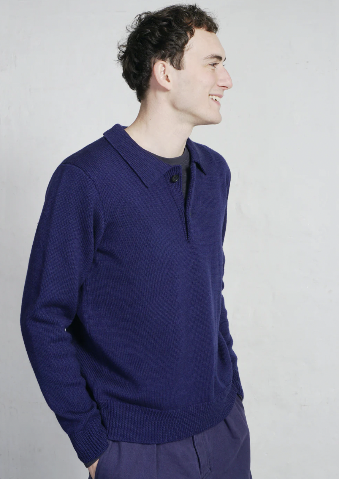 Didrik Knit Polo Sweater