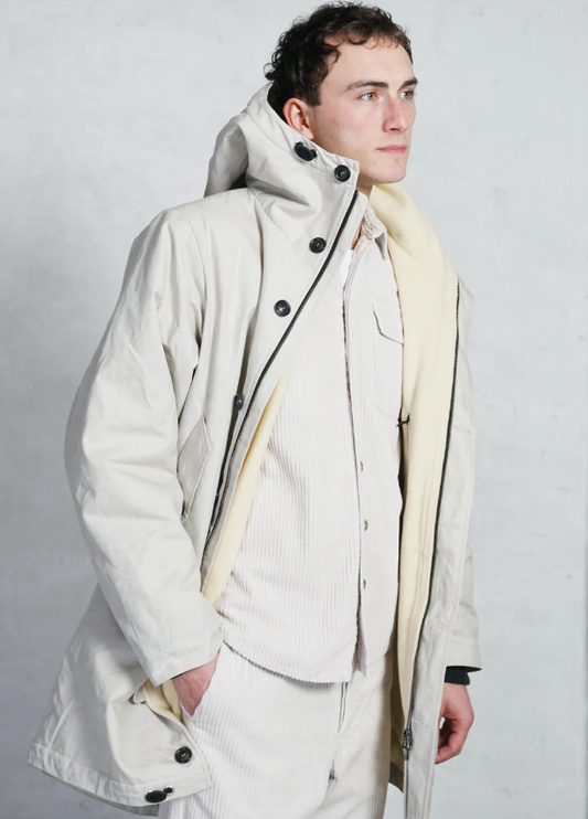 Rasmus Zip Waxed Parka