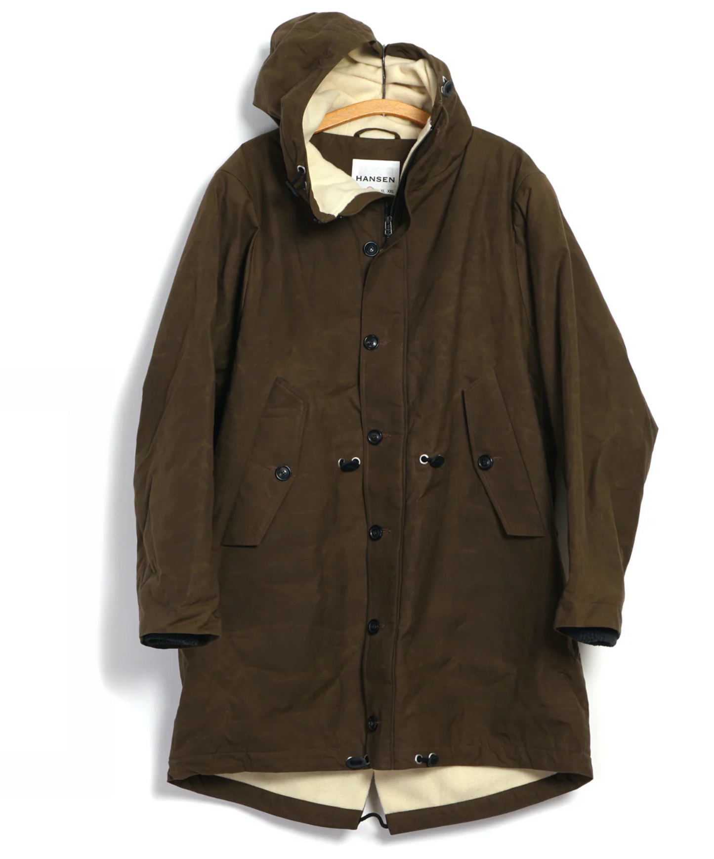 Rasmus Zip Waxed Parka
