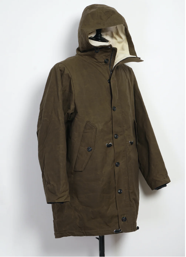 Rasmus Zip Waxed Parka