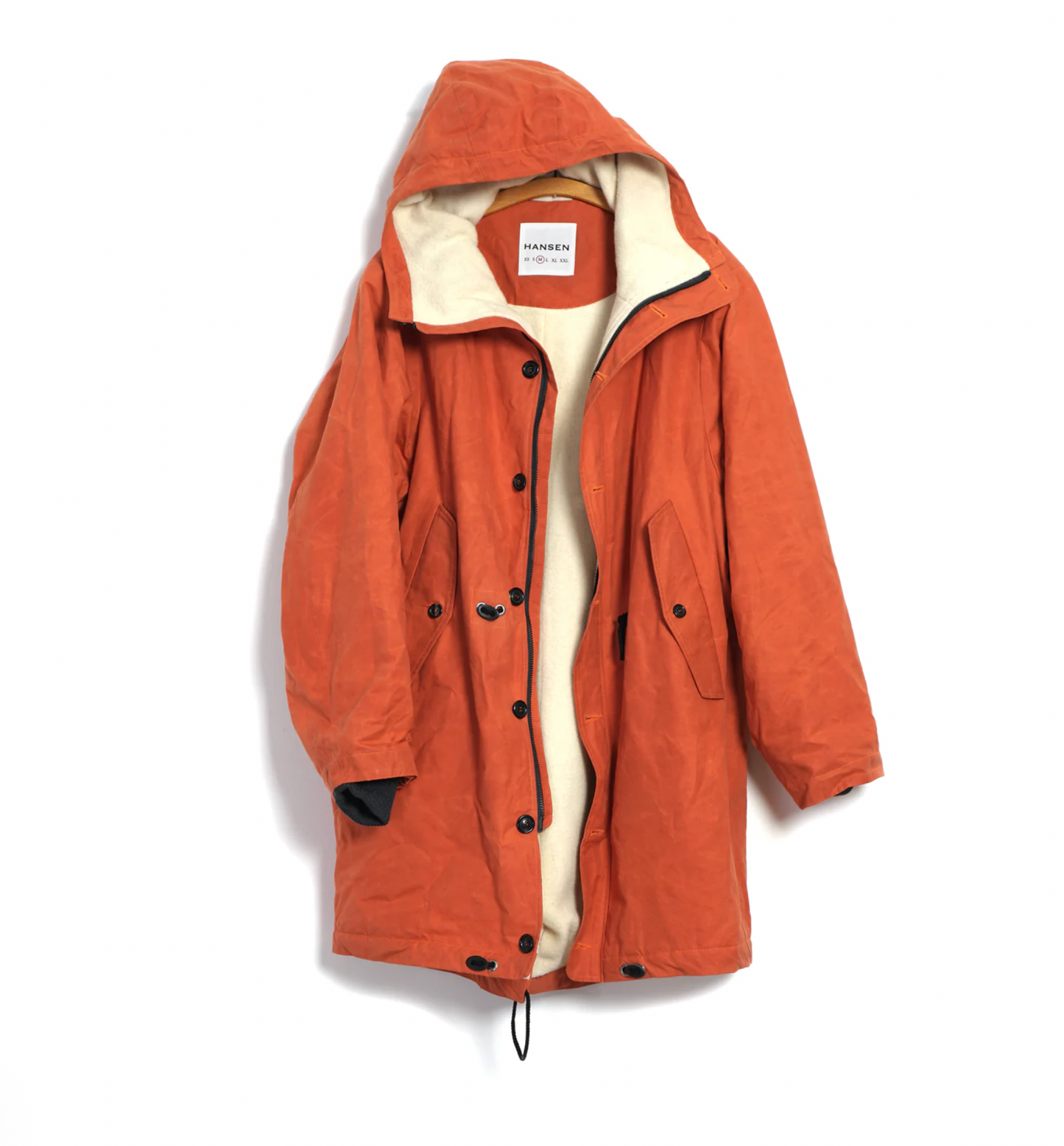 Rasmus Zip Waxed Parka