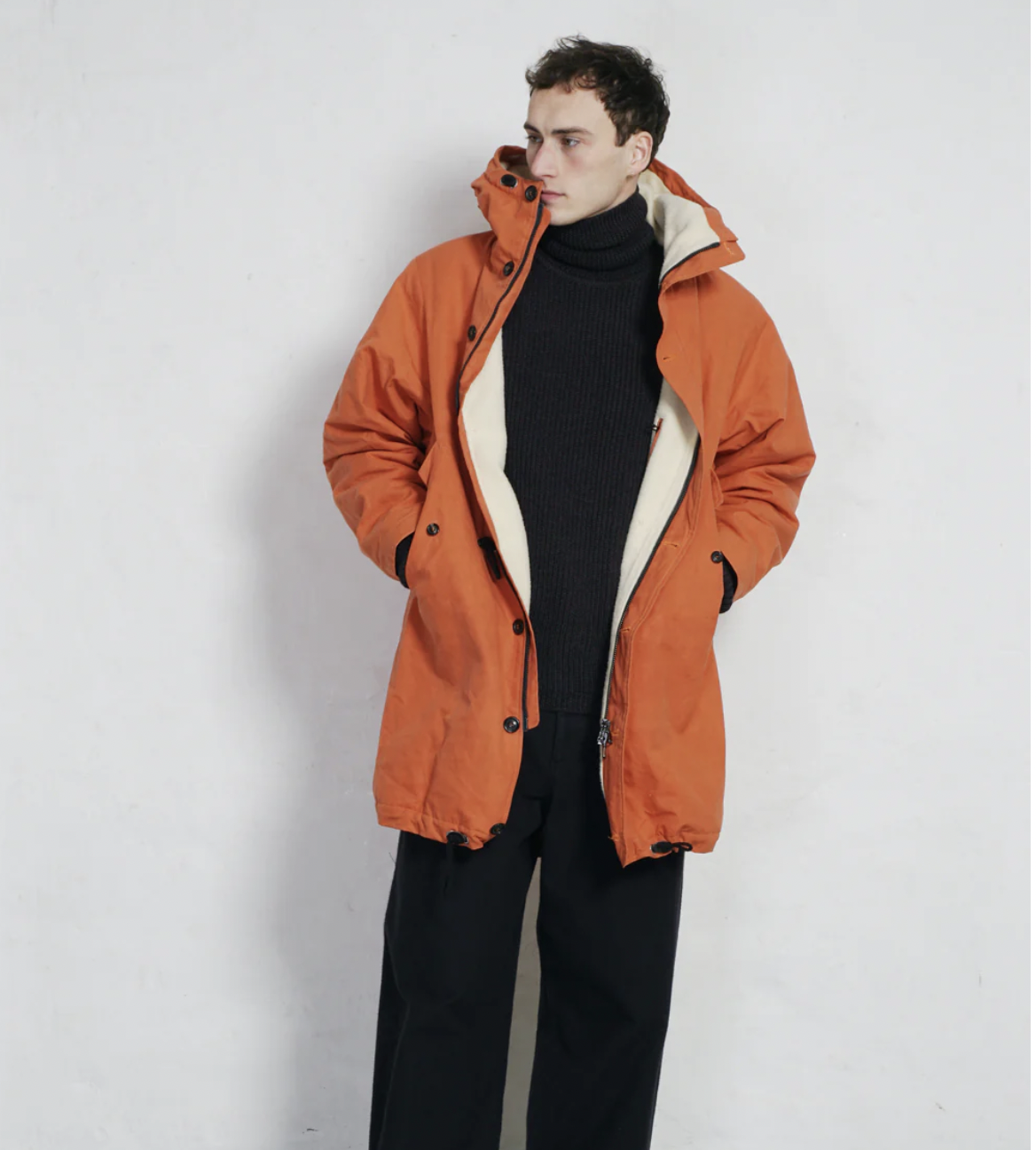 Rasmus Zip Waxed Parka