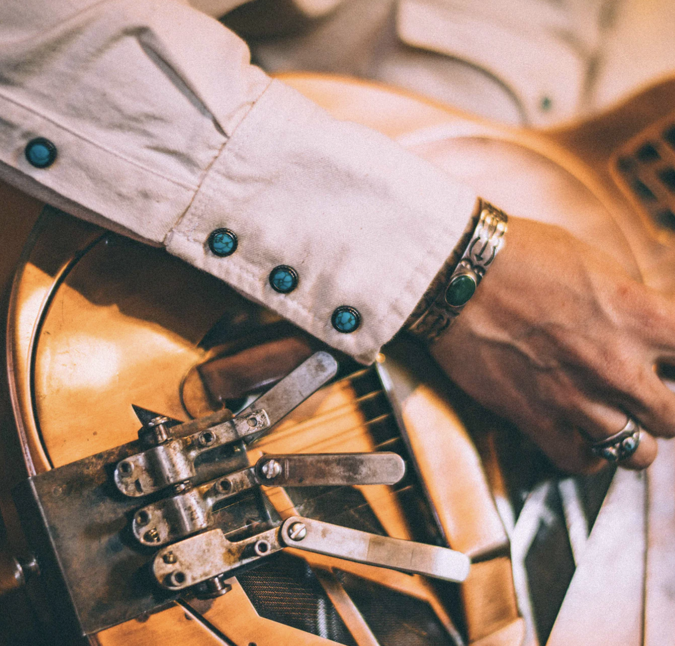 Calico Denim Shirt